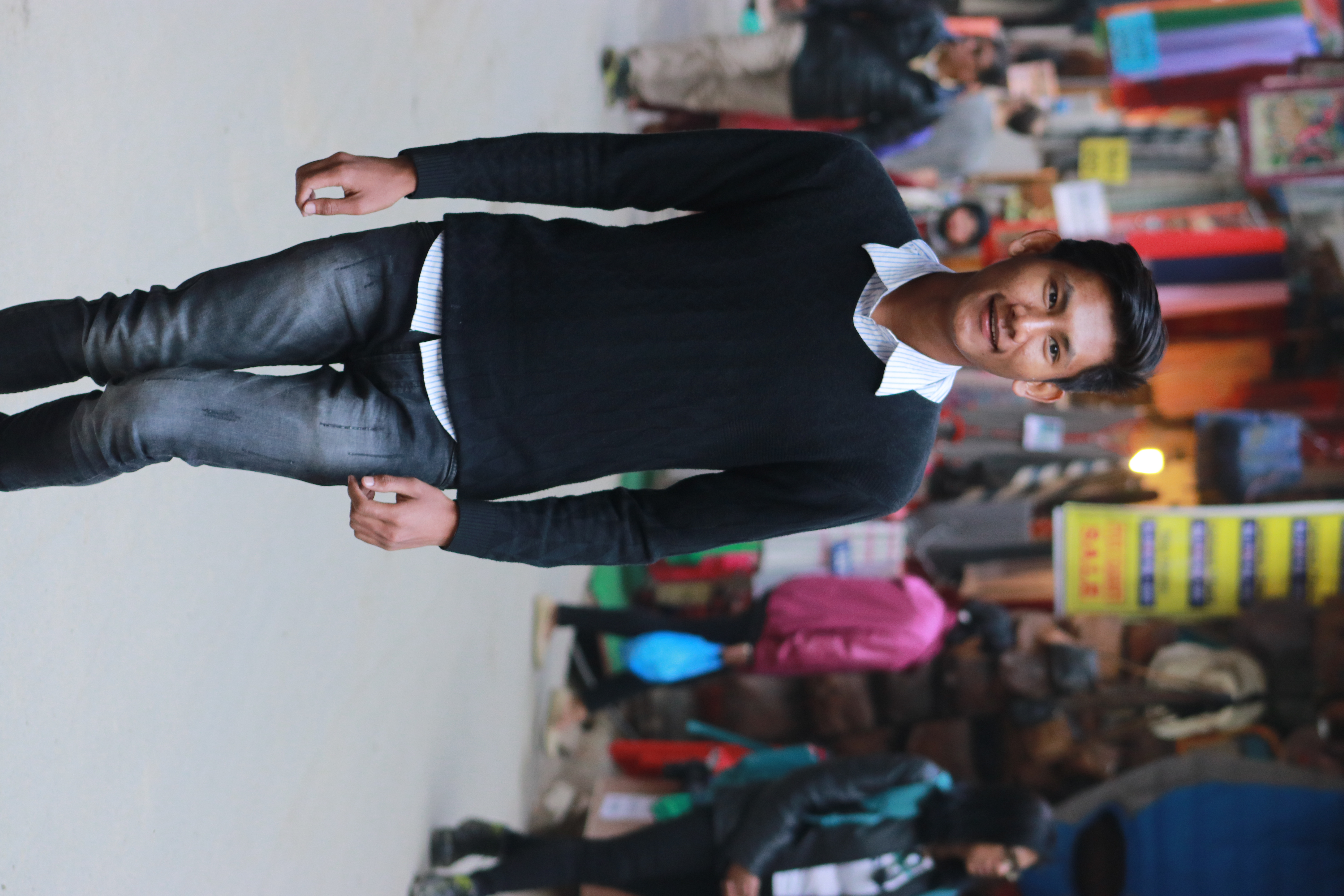 Portrait of Dipesh Tharu Mahato